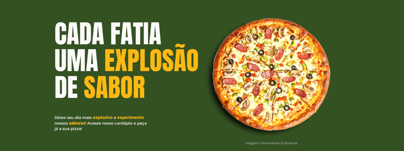 Banner Pizzaria Mania
